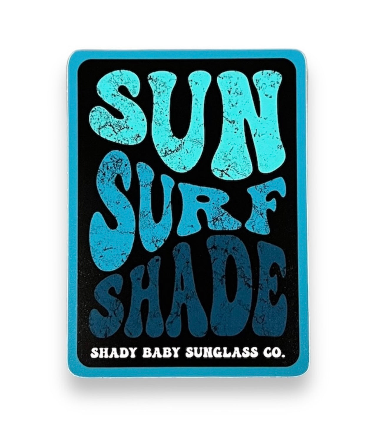 Sun Surf Shade 4” Sticker