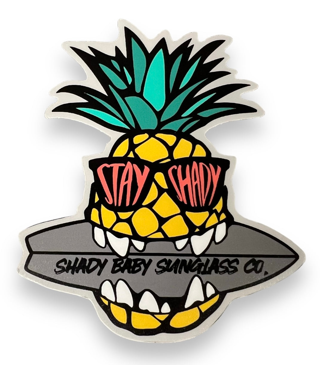 Shady Pineapple 4” Sticker