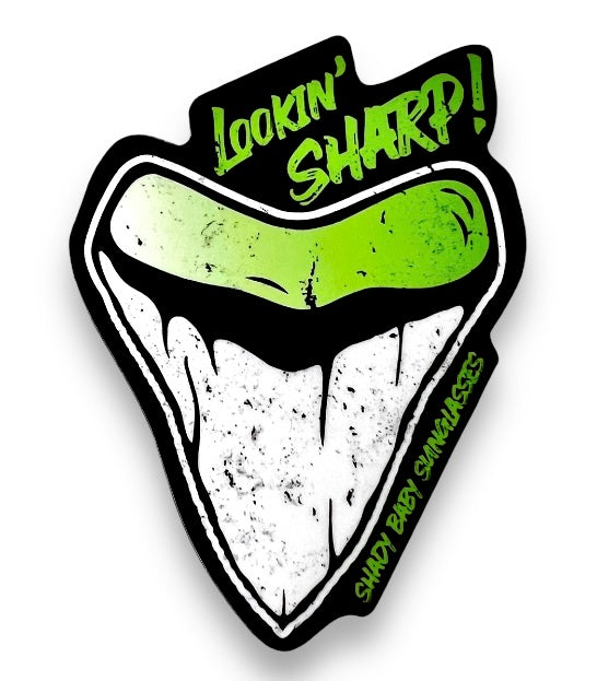 Lookin’ Sharp 4” Sticker
